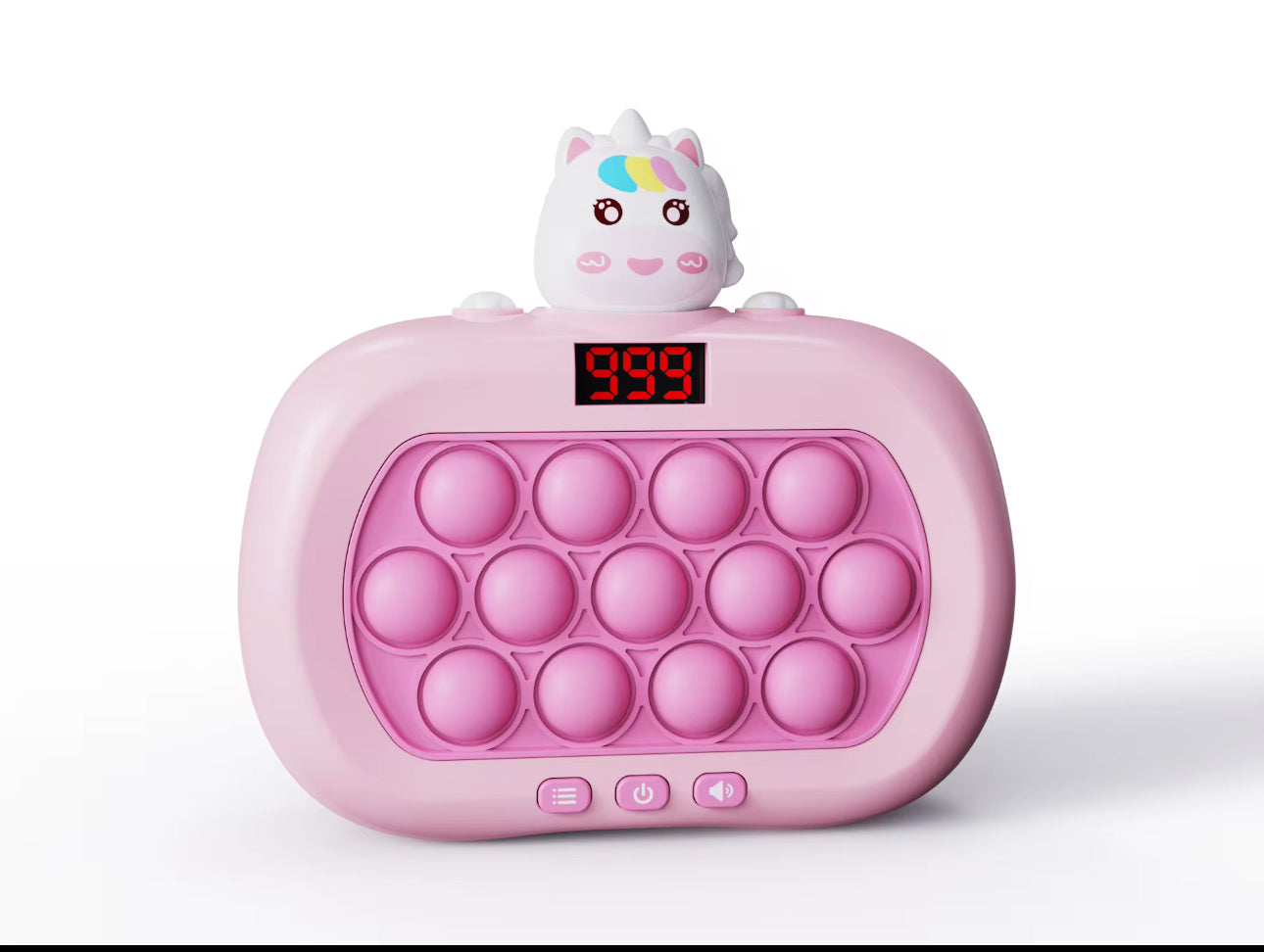 Quick Push - Interative toy with 13 Buttons,Digital Screen,Battery,Unscrew Tool & USB Charger - Choose your model Kids