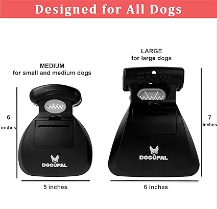 Portable Pet Waste Scooper with Built-In Bag Dispenser – Hygienic One-Handed Cleanup for Dogs & Cats, Ideal for Home or Walks (Includes 1 Roll of Bags)