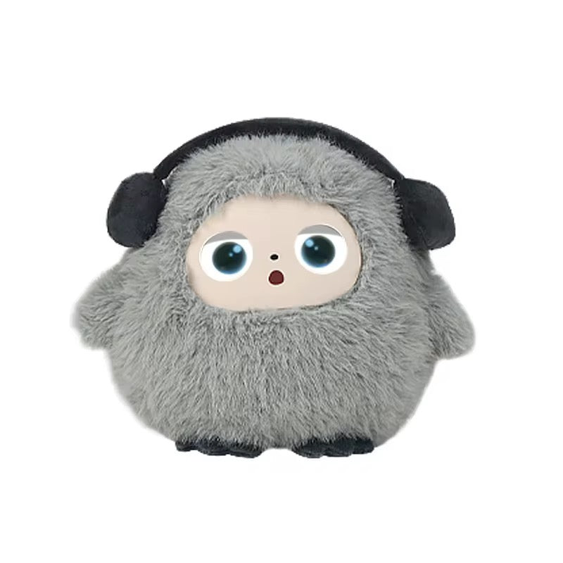 Ari’ Toy AI-Powered Interactive Plush - LED Animated Eyes, Soft, Cute & Educational
