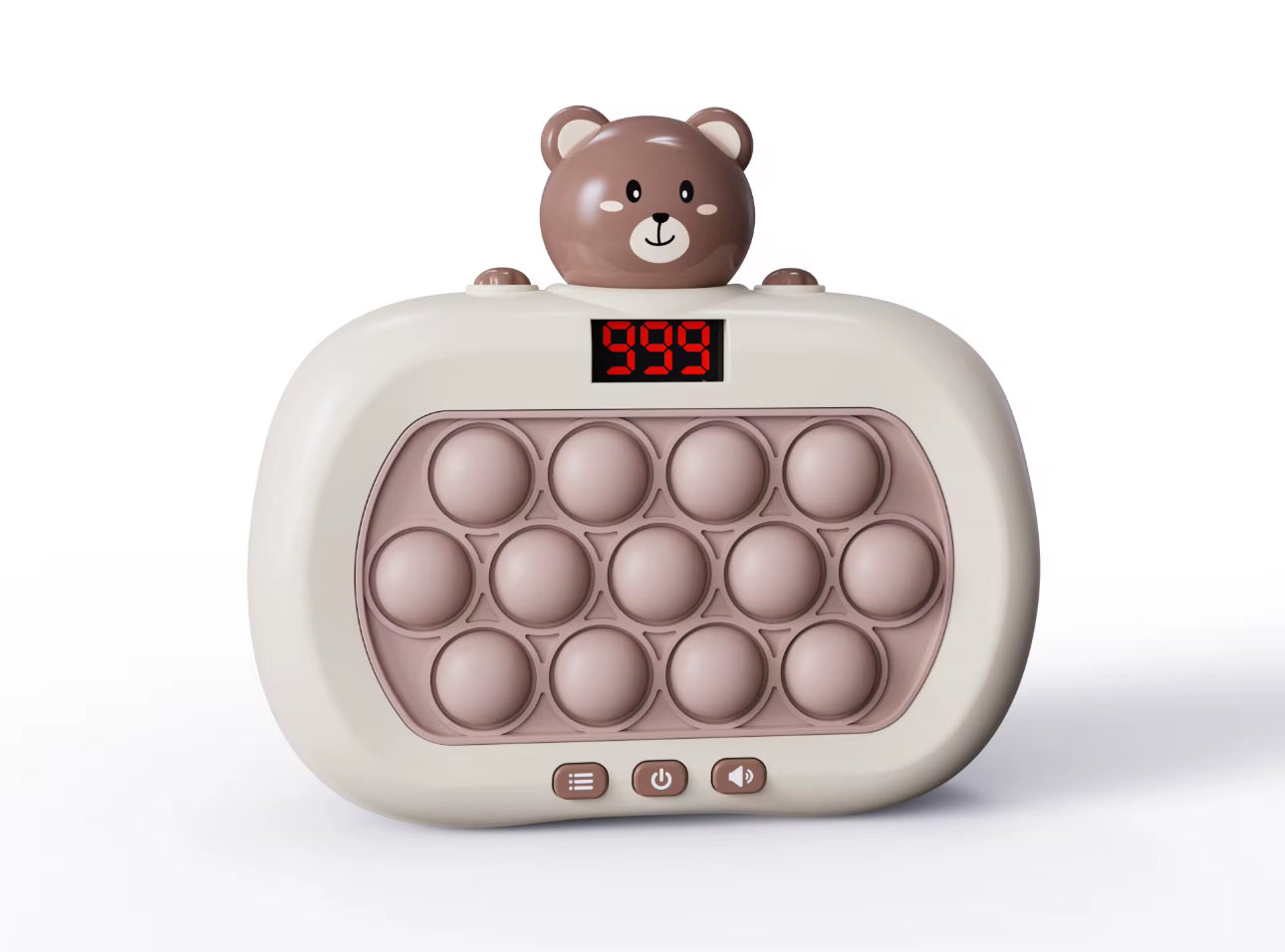 Quick Push - Interative toy with 13 Buttons,Digital Screen,Battery,Unscrew Tool & USB Charger - Choose your model Kids