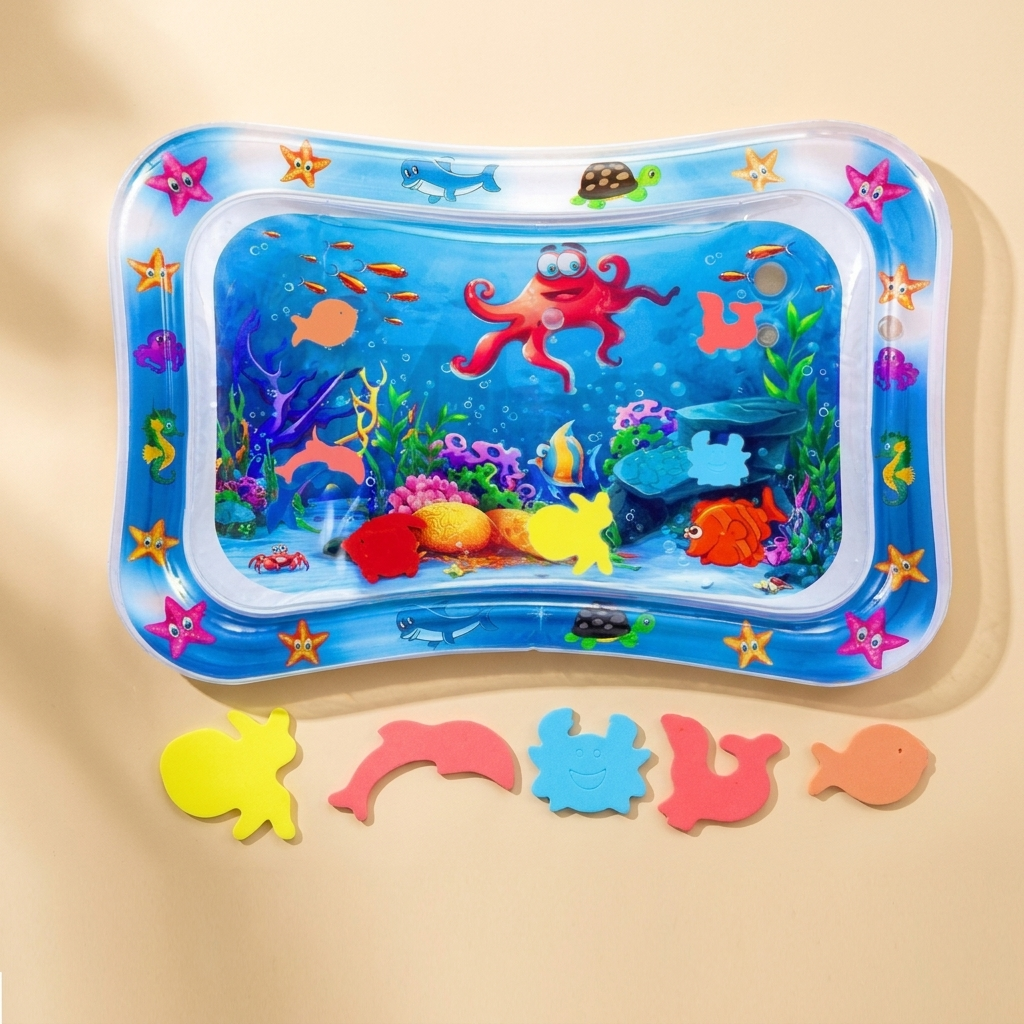 Tummy time water mat – Octopus