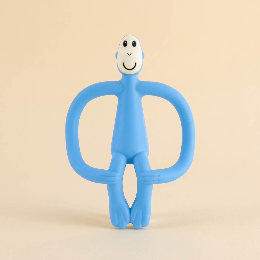 Monkey teether – Blue