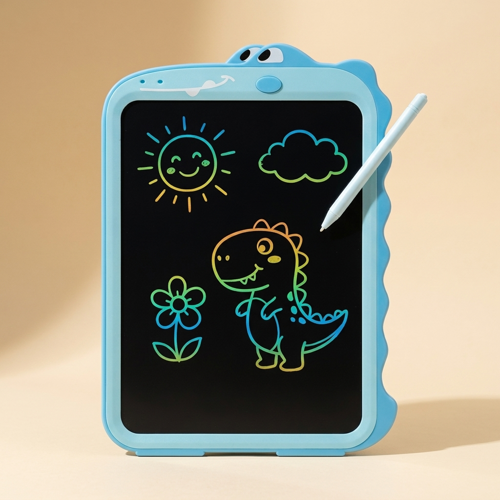 LCD drawing tablet – Blue Dinosaur